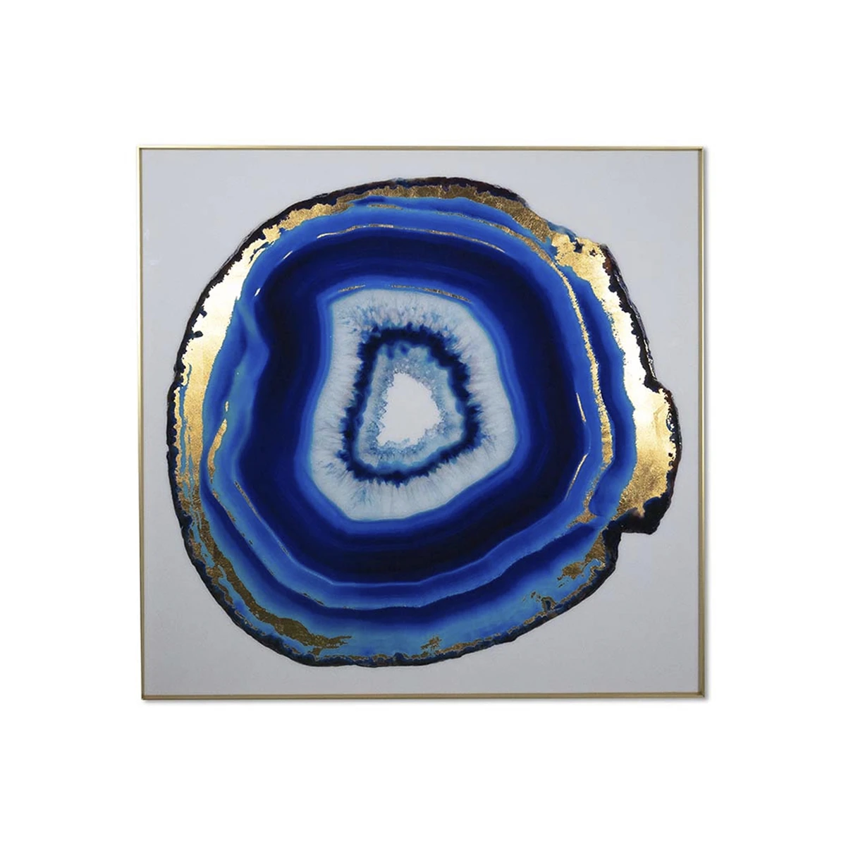 Blue Agate Wall Art
