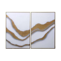 Gold Abyss (Set Of ) Wall Art