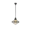 Willard 14" Pendant In Prismatic Glass