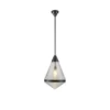 Willard 22" Pendant In Prismatic Glass