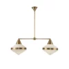 Willard Chandelier In Opal Glass