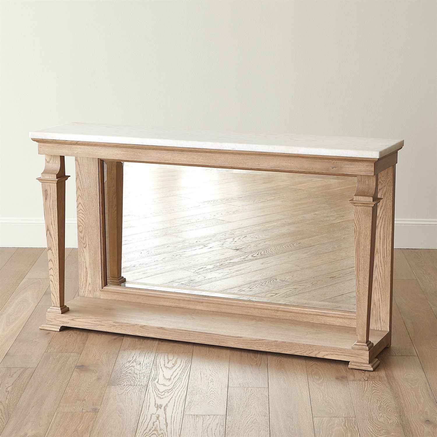 conifer console table