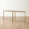 triolet console table