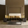 Campaign Canopy King Bed - Image 2
