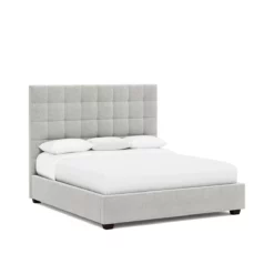 Avery High Headboard Fabric Bed