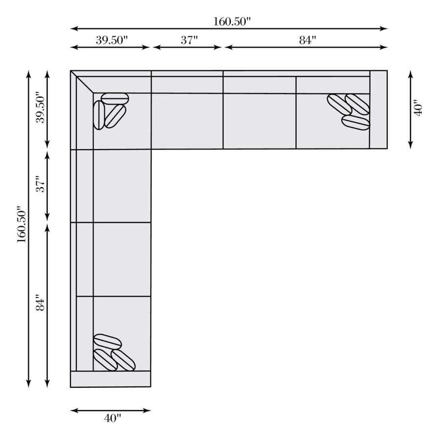 bliss sectional ()
