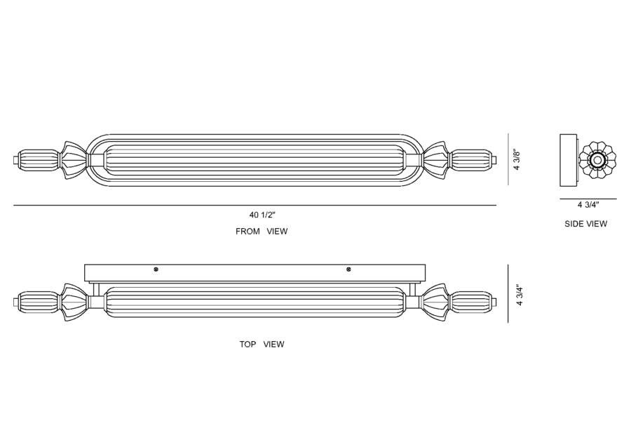 lansdowne wall sconce ()