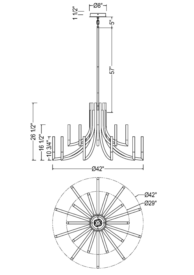olette chandelier ()