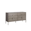 Jade Dresser in Antique Silver