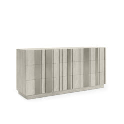 Tempo Dresser In Satin Nickel Finish