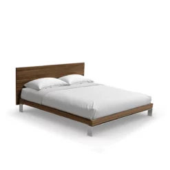 Bora Bed with Wood Headboard