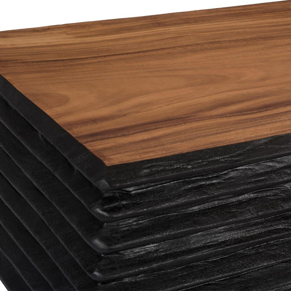 layered coffee table