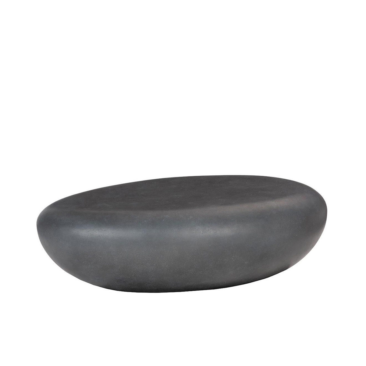 river stone table