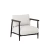 Muros Lounge Chair In Black Base