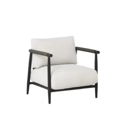 Muros Lounge Chair In Black Base