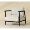 Muros Lounge Chair In Black Base