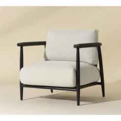 Muros Lounge Chair In Black Base