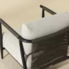 Muros Lounge Chair In Black Base