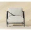 Muros Lounge Chair In Black Base
