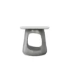 Sereno Side Table In Faux Stone