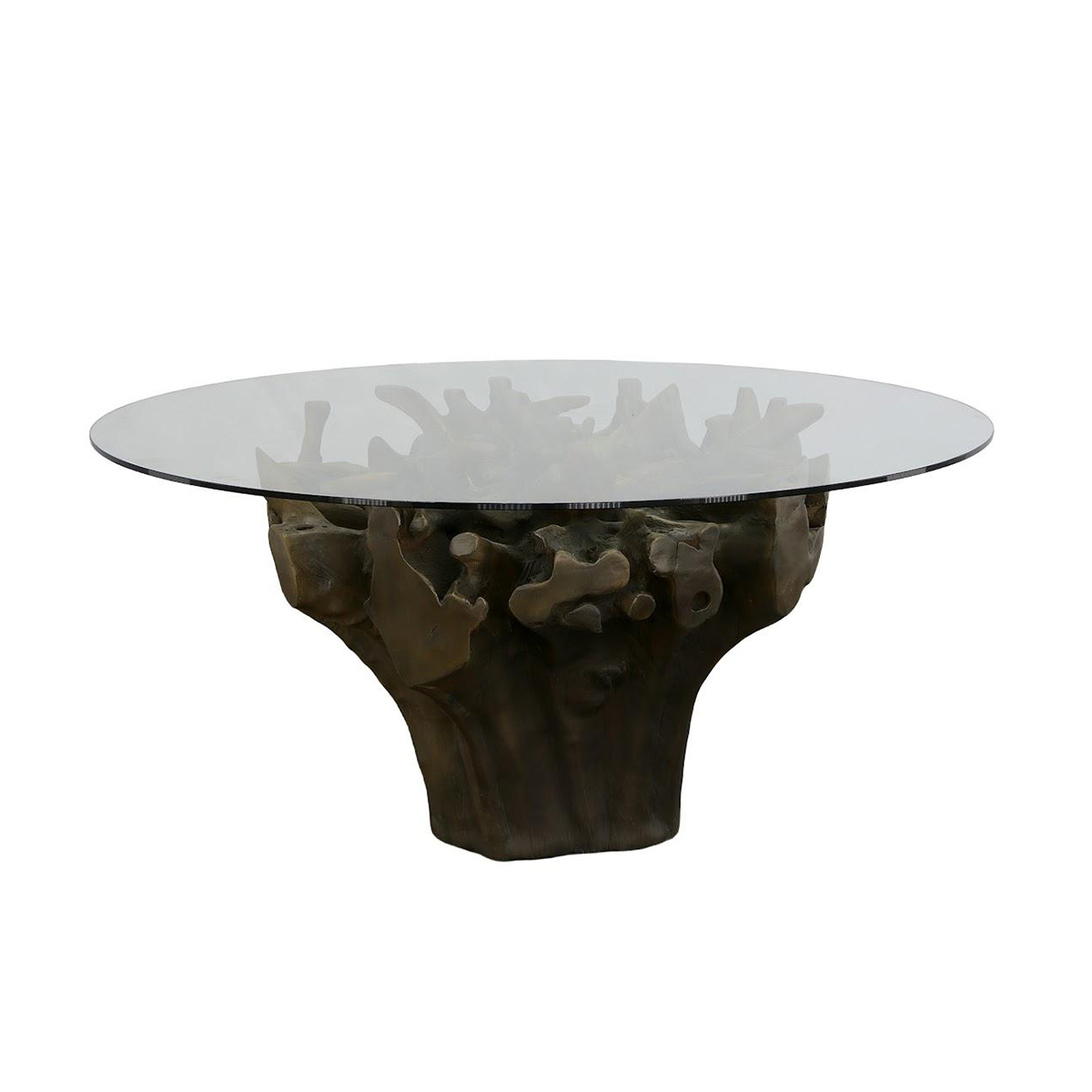 cast root dining table