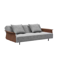 Long Horn Sofa Bed with Arms