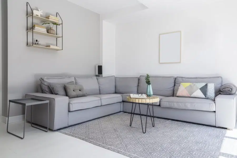 grey sectional sofa