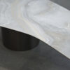 wedge coffee table