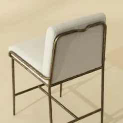 Lathan Counter Stool In Fabric