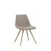 Lipa Dining Chair In Antique Bronze Base