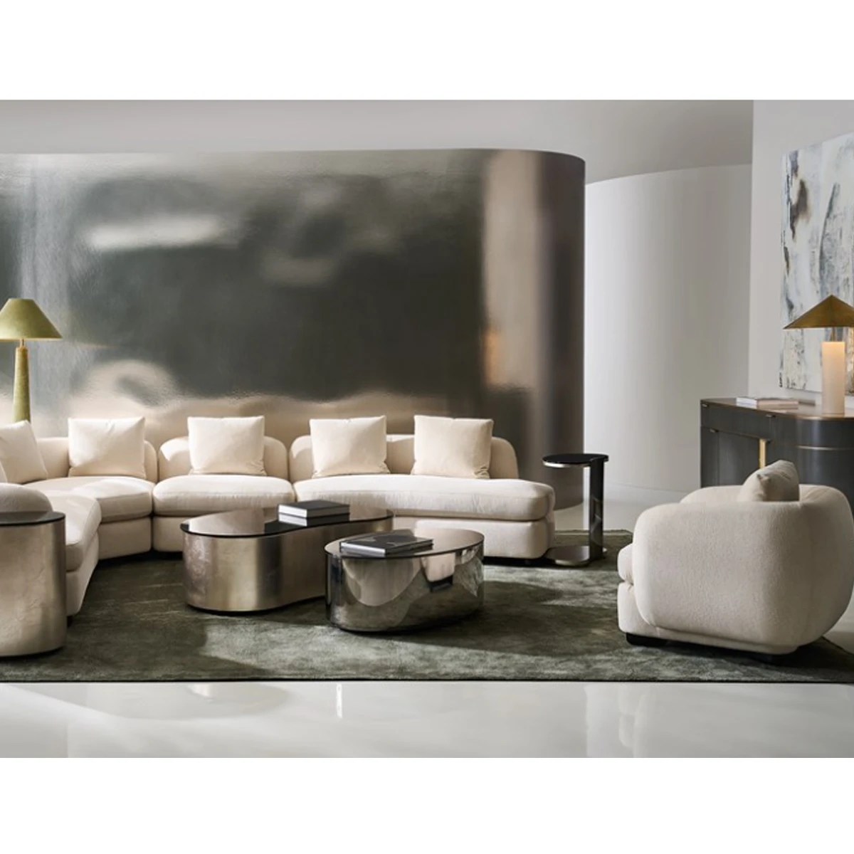 Lumi Swivel Accent Chair