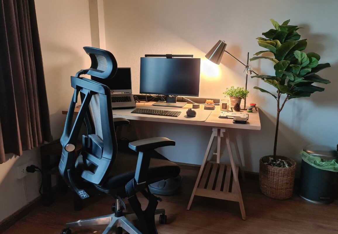 ergonomic home office setup