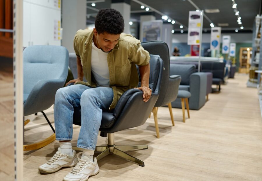 shop choose comfortable chairs
