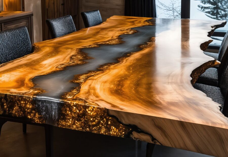 modern italian dining table oak