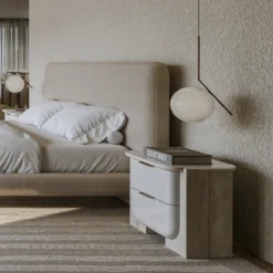 Alternative view of Overlap Large Light Nightstand