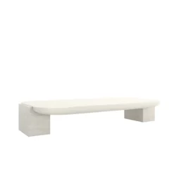 Overlap Rectangular Light Coffee Table