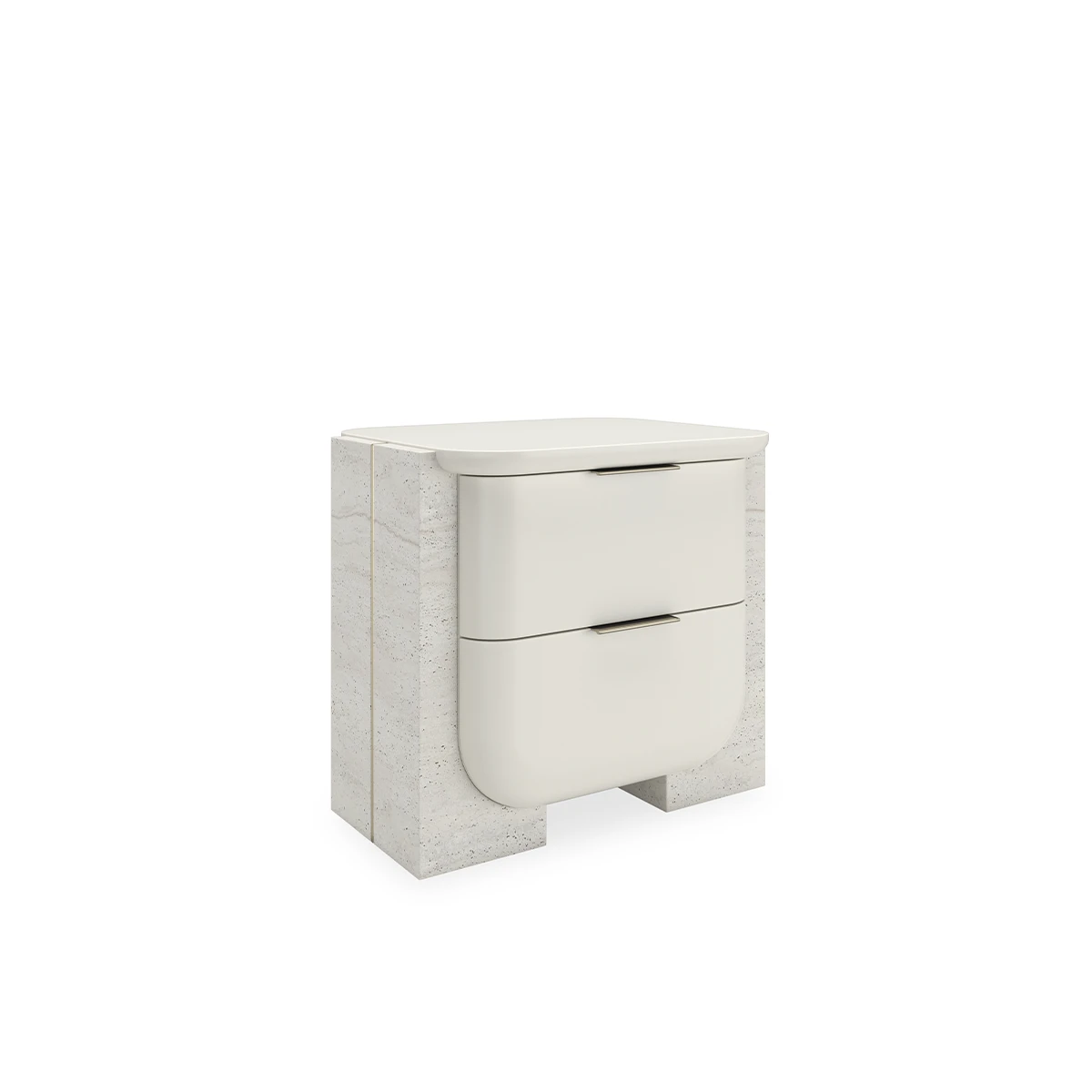 Overlap Small Light Nightstand