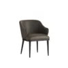 Aster Dining Chair In Leather