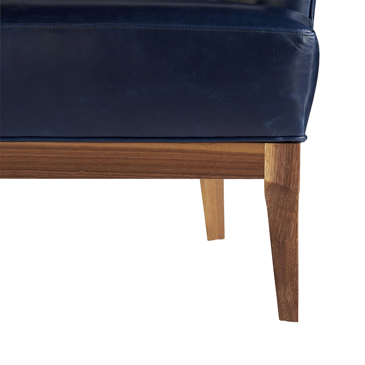 Aurum Accent Chair In Leather - Image 4