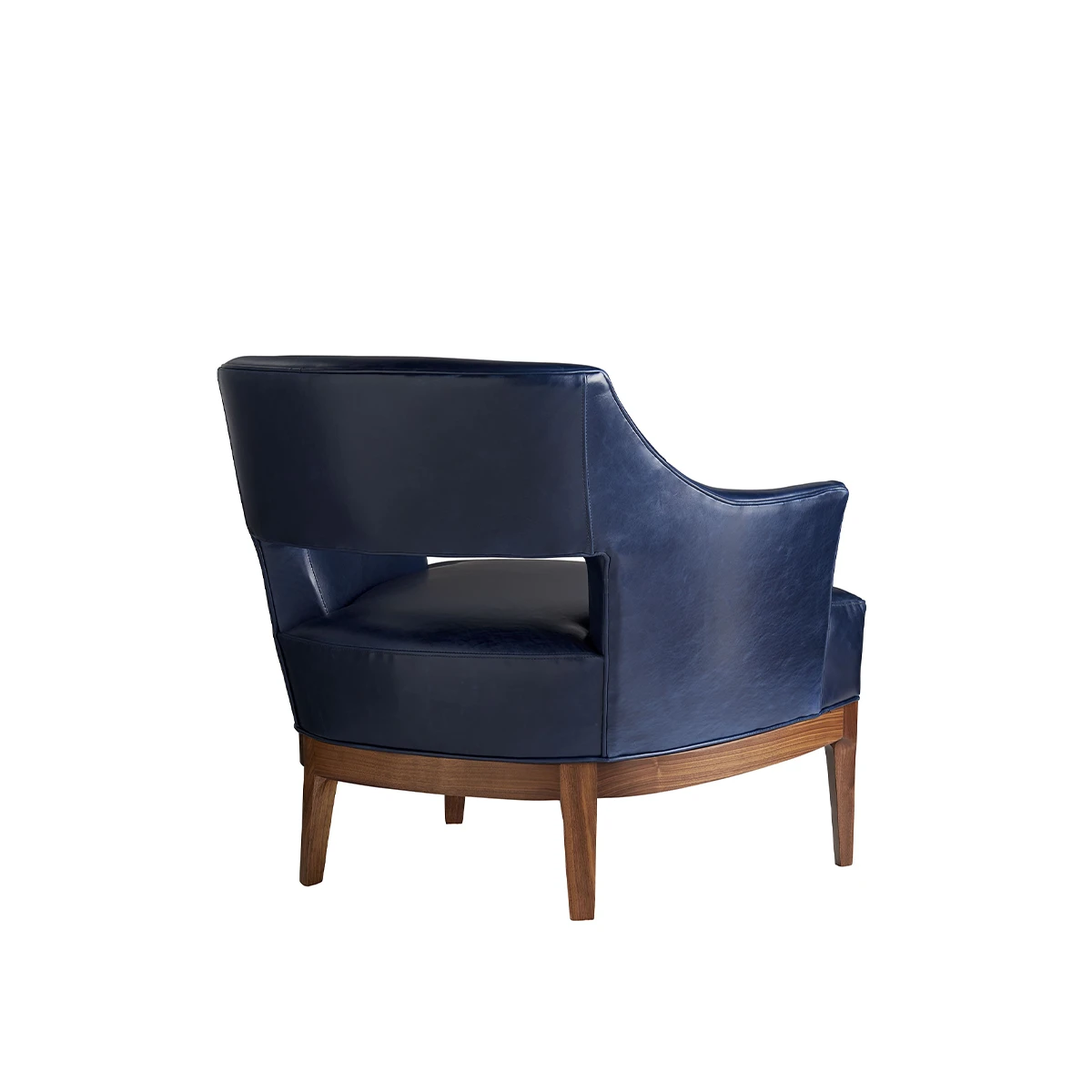 Aurum Accent Chair In Leather - Image 2