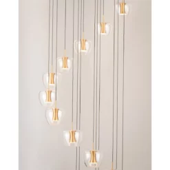 Alternative view of Elyra 25-Light Chandelier