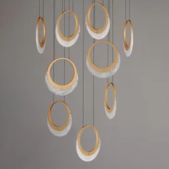 Alternative view of Moonix 9-Light Chandelier