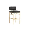 Vyre Bar Stool In Leather
