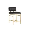 Vyre Counter Stool In Leather