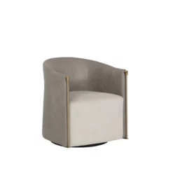 Leontine Swivel Accent Chair