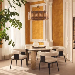 Alternative view of Palorin Round Dining Table