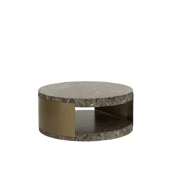 Cavette Coffee Table In Marble Look