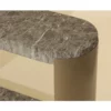 Cavette Console Table In Marble Look - Image 4