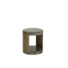 Cavette Side Table In Marble Look