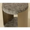 Cavette Side Table In Marble Look - Image 4
